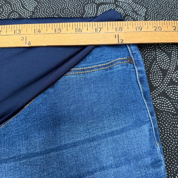 Sofia Jeans By Sofia Vergara Maternity Jeans Size 16 Blue Curvy Ankle Denim - Picture 7 of 10